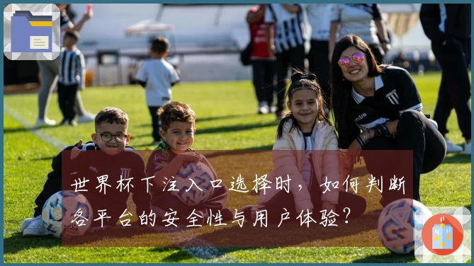 世界杯下注入口选择时，如何判断各平台的安全性与用户体验？